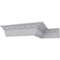 Ekena Millwork 2 3/4"H x 3"P x 4 1/2"F x 94 1/2"L, (1 7/8" Repeat) Modern Valeriano Rope Crown Moulding MLD02X03X04VA - alternate 5